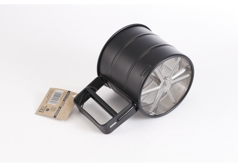 Tamis MODERN KITCHEN - Acier inoxydable noir 10xH9,5cm - HTXD0308 - Allesken Tamis MODERN KITCHEN - Acier inoxydable noir 10xH9,5cm - HTXD0308 - Allesken