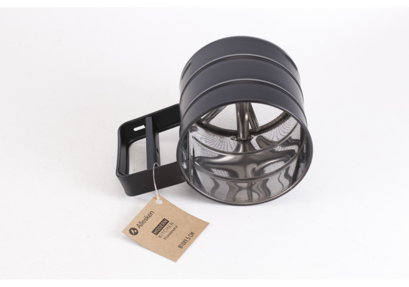 Tamis MODERN KITCHEN - Acier inoxydable noir 10xH9,5cm - HTXD0308 - Allesken Tamis MODERN KITCHEN - Acier inoxydable noir 10xH9,5cm - HTXD0308 - Allesken