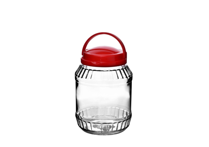 RÉCIPIENT EN VERRE - 2,0 L avec couvercle - HTID7215-CX - Cookini By Mondex