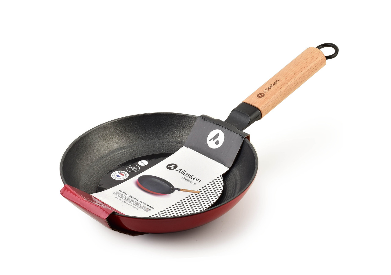 Poêle RODELUXE - Fonte 20cm 20x38,5xh4,5cm - HTXD5908-PROM - Allesken