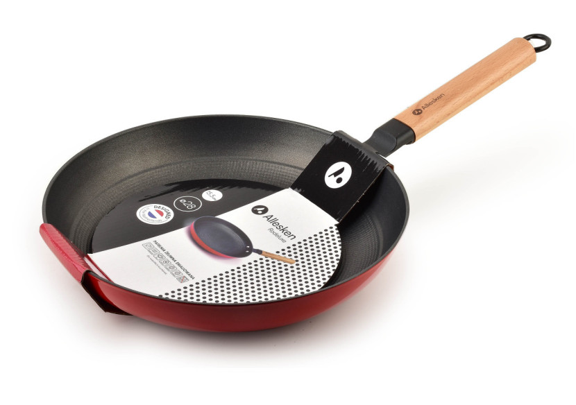 Poêle RODELUXE - 28 cm - Fonte Émaillée - HTXD5922-PROM - Allesken Poêle RODELUXE - 28 cm - Fonte Émaillée - HTXD5922-PROM - Allesken