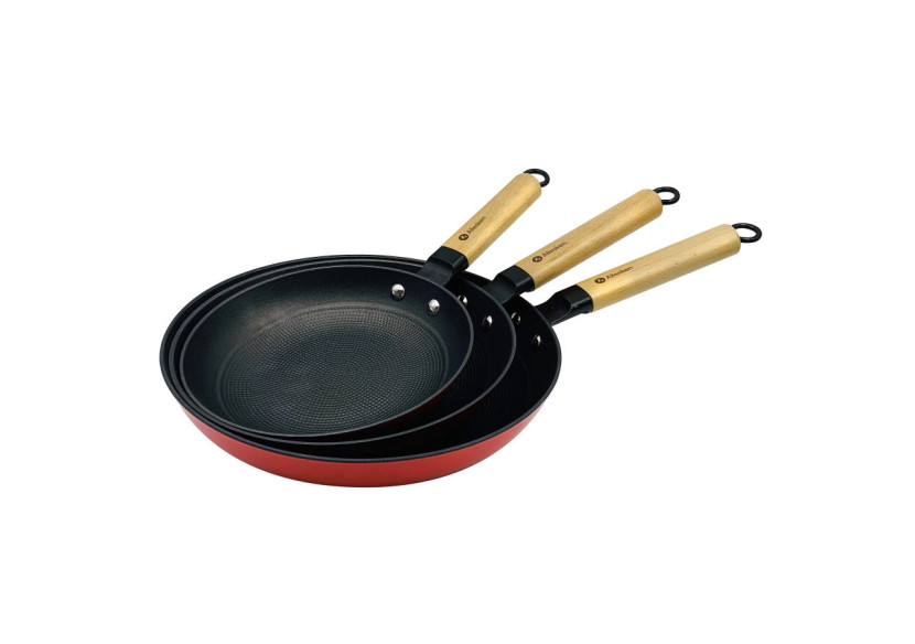 Poêle RODELUXE - 28 cm - Fonte Émaillée - HTXD5922-PROM - Allesken Poêle RODELUXE - 28 cm - Fonte Émaillée - HTXD5922-PROM - Allesken