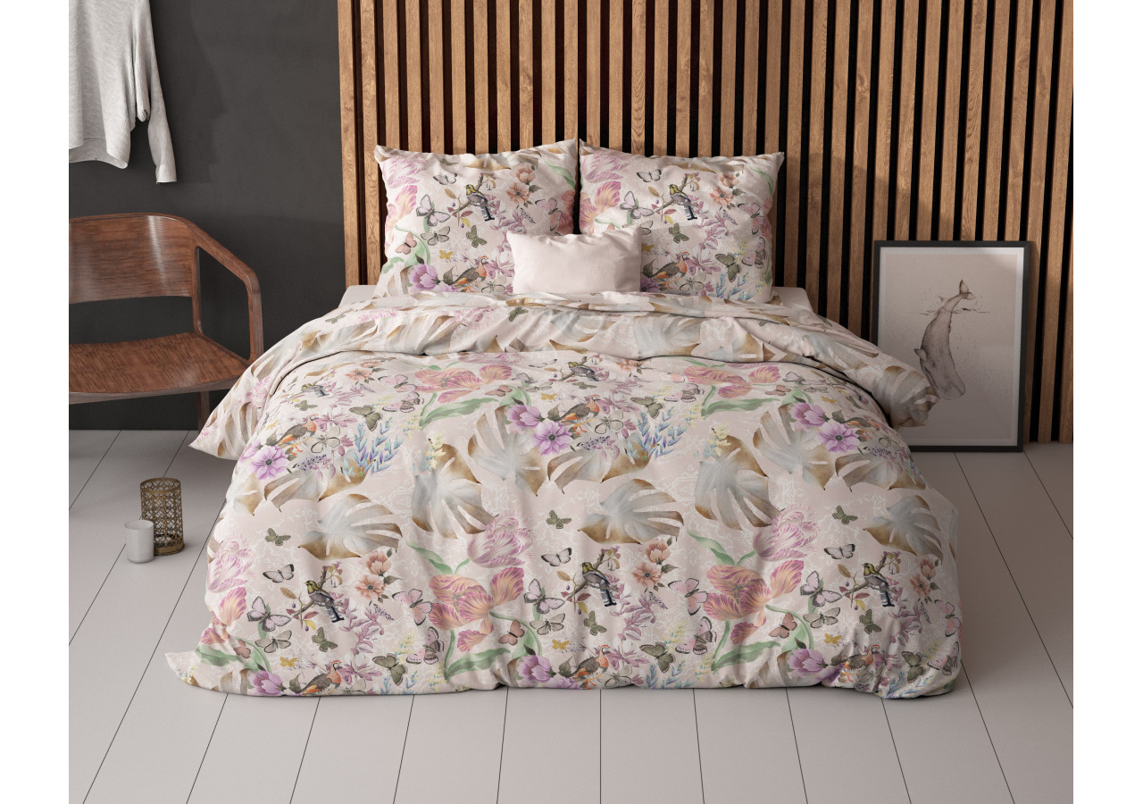 Housse de Couette Sierra Rose - Taille 200 x 200/220 cm - 17018369 - Sleeptime