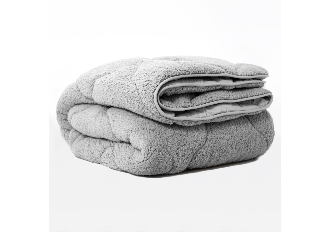 Couette Lazy Teddy - 200 x 200 cm, Confort Annuel - 17019242 - Sleeptime