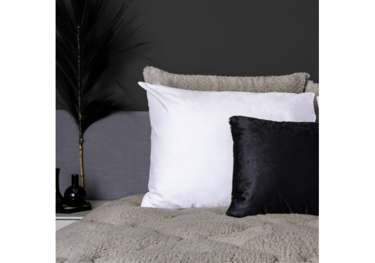 Couette Lazy Teddy Taupe - 200 x 200cm en Teddy et Microfibre - 17019251 - Sleeptime