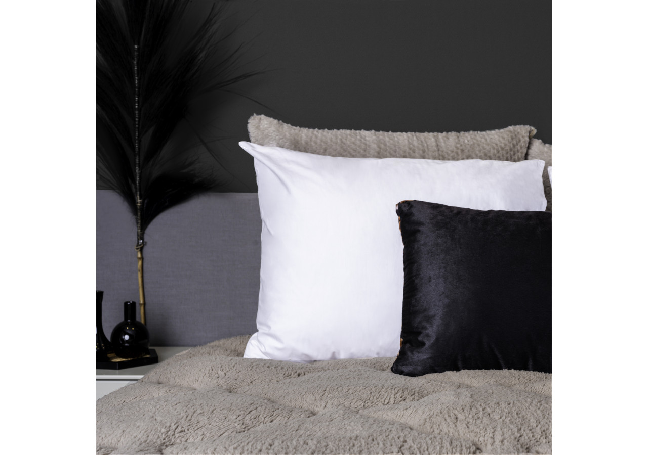 Couette Lazy Teddy Taupe - 200 x 200cm en Teddy et Microfibre - 17019251 - Sleeptime