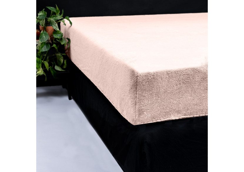 Housse de matelas Teddy - Rose 90 x 200 cm, super doux et chaud - 17019184 - Sleeptime