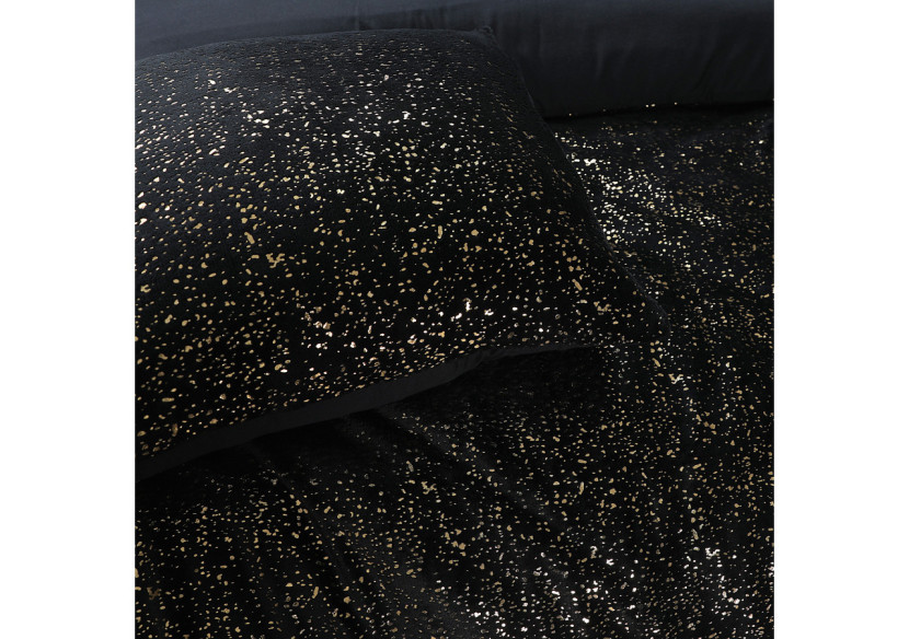 Housse de couette Glamour Flanel - Noir 200 x 200/220 cm - 17019077 - Sleeptime Housse de couette Glamour Flanel - Noir 200 x 200/220 cm - 17019077 - Sleeptime