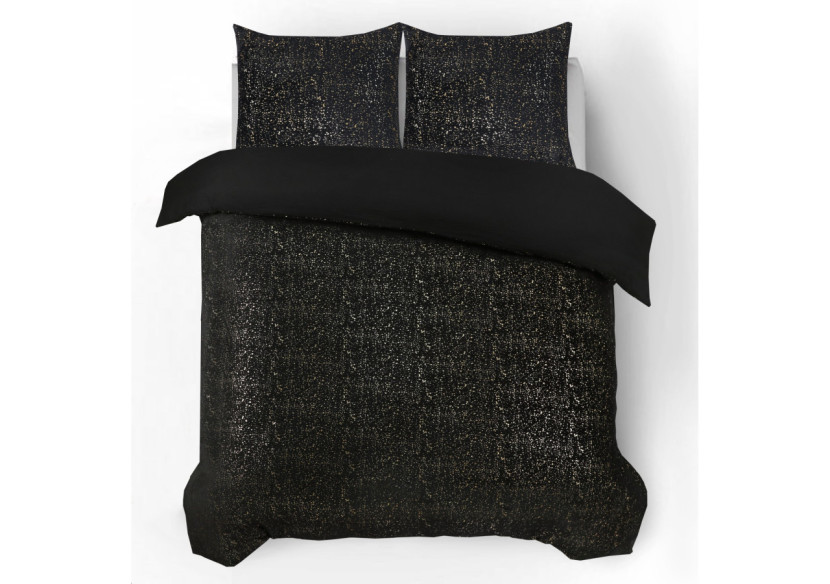 Housse de couette Glamour Flanel - Noir 240 x 200/220 cm - 17019078 - Sleeptime Housse de couette Glamour Flanel - Noir 240 x 200/220 cm - 17019078 - Sleeptime