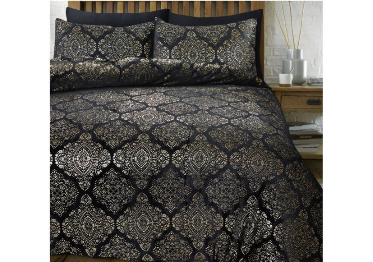 Housse de Couette Glamour Flanel Art Foil - 240 x 200/220 cm, Élégance et Confort - 17019075 - Sleeptime