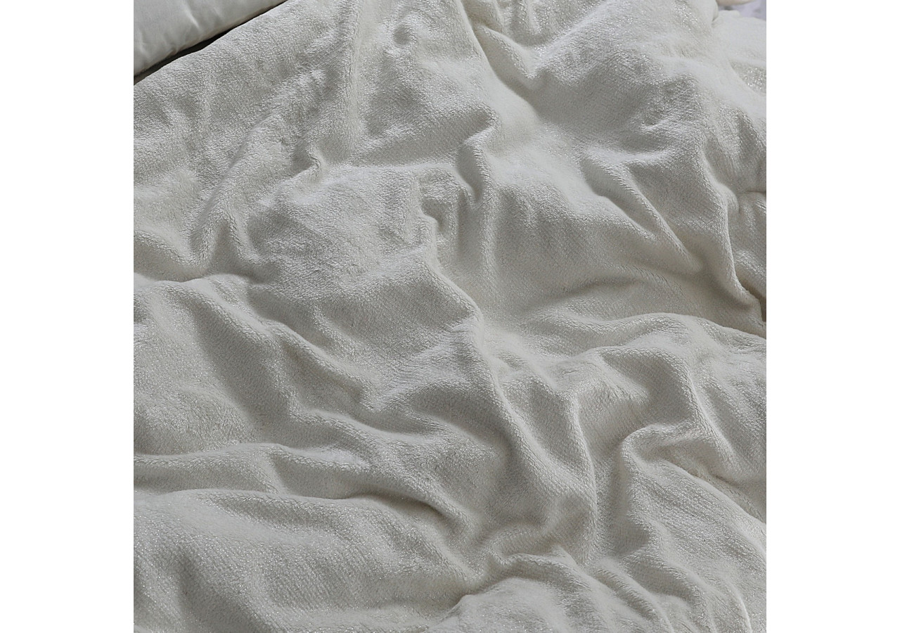 Housse de Couette Glamour Flanel Deco Foil - 140 x 200/220 cm, Chic et Confort - 17019063 - Sleeptime