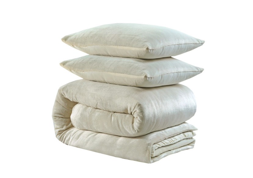 Housse de Couette Glamour Flanel Deco Foil - 140 x 200/220 cm, Chic et Confort - 17019063 - Sleeptime Housse de Couette Glamour Flanel Deco Foil - 140 x 200/220 cm, Chic et Confort - 17019063 - Sleeptime