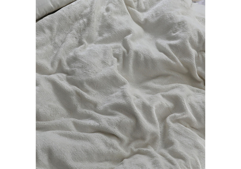 Housse de Couette Glamour Flanel Deco Foil - 240 x 200/220 cm, Chic et Douceur - 17019065 - Sleeptime