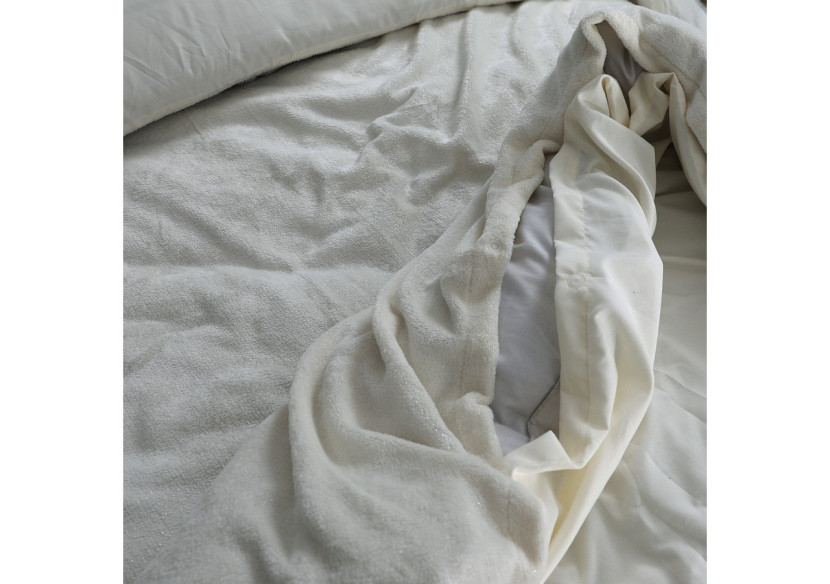 Housse de Couette Glamour Flanel Deco Foil - 240 x 200/220 cm, Chic et Douceur - 17019065 - Sleeptime