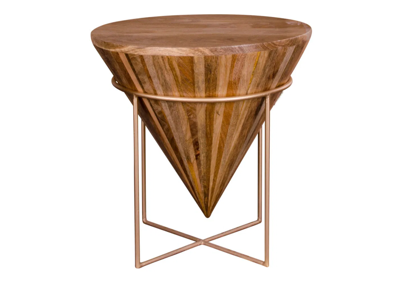 Table basse Hapur - Bois de mangue naturel - 2001040 - House Nordic