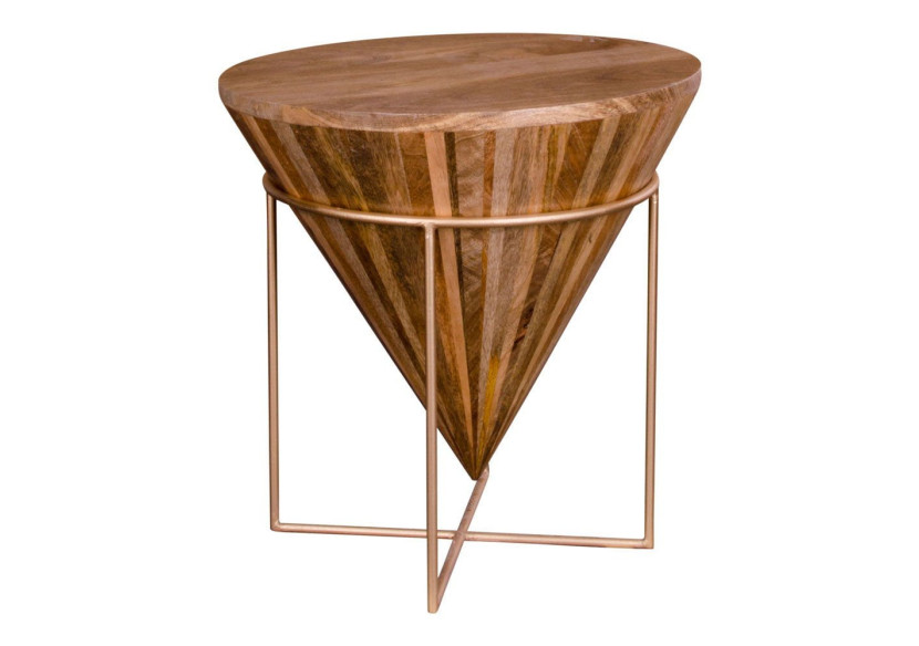 Table basse Hapur - Bois de mangue naturel - 2001040 - House Nordic