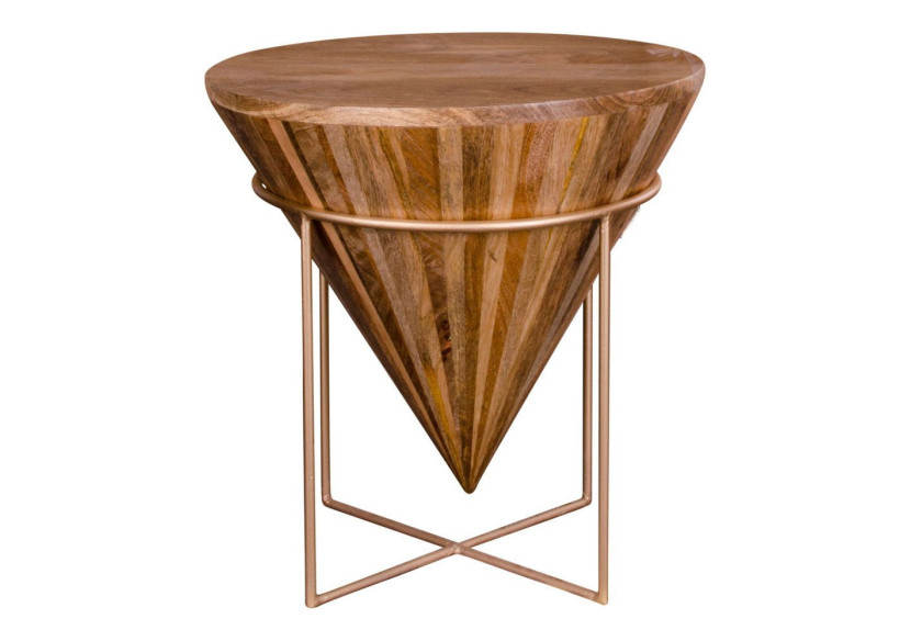 Table basse Hapur - Bois de mangue naturel - 2001040 - House Nordic