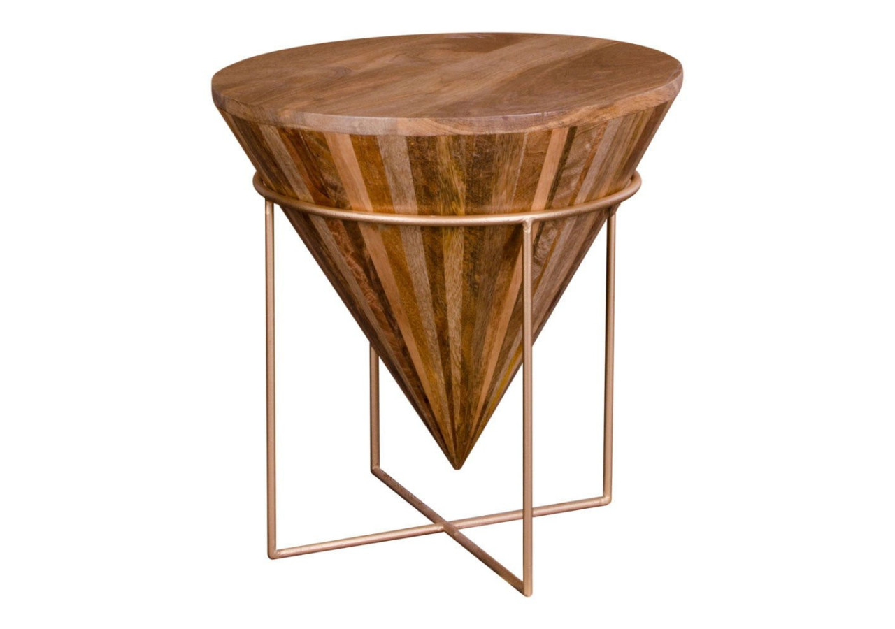 Table basse Hapur - Bois de mangue naturel - 2001040 - House Nordic