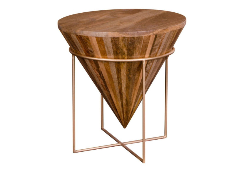 Table basse Hapur - Bois de mangue naturel - 2001040 - House Nordic