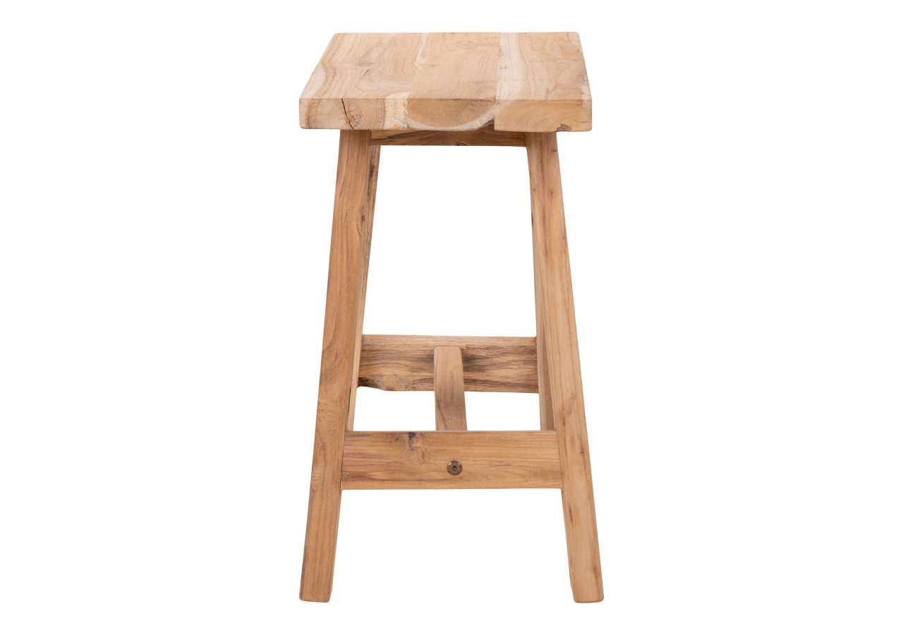 Banc en Teck BARCELONA - Dimensions 50x25xh45 cm - 1401010 - House Nordic