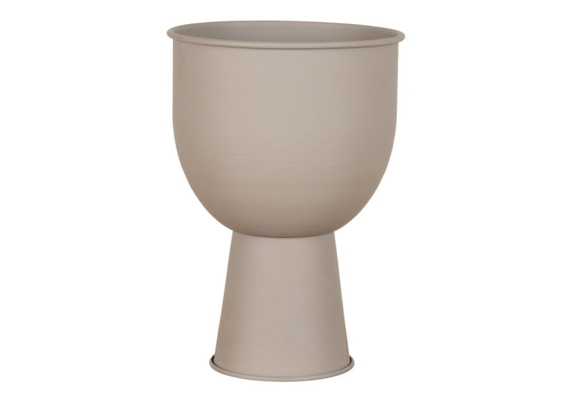 Pot de Fleurs Amalfi - Pot en beige gris 19x27 cm - 9001180 - House Nordic