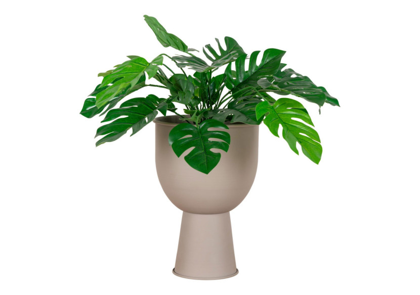 Pot de Fleurs Amalfi - Pot en beige gris 19x27 cm - 9001180 - House Nordic