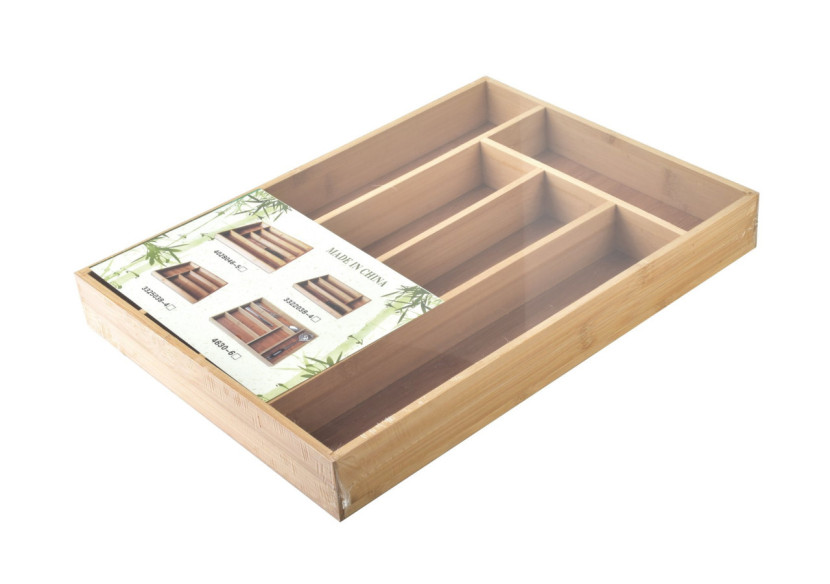 Organisateur de Tiroir RAIS - 38 x 28 x 4 cm, Bambou - HTUA6905 - Allesken Organisateur de Tiroir RAIS - 38 x 28 x 4 cm, Bambou - HTUA6905 - Allesken