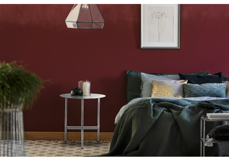 Table d'appoint Pema 100 - Design classique en acier inoxydable - 99G2E-SIV - Kayoom 2