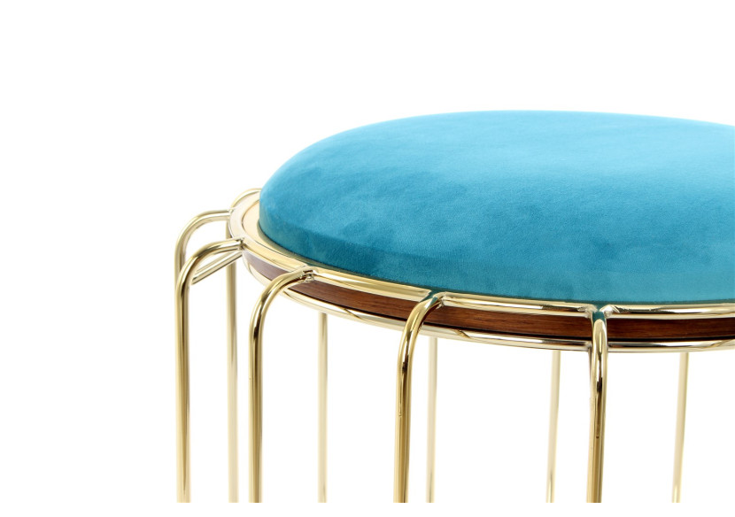 Table d'appoint / Pouf CONFORTABLE - 50 x 45 cm - ONCA6 - Kayoom