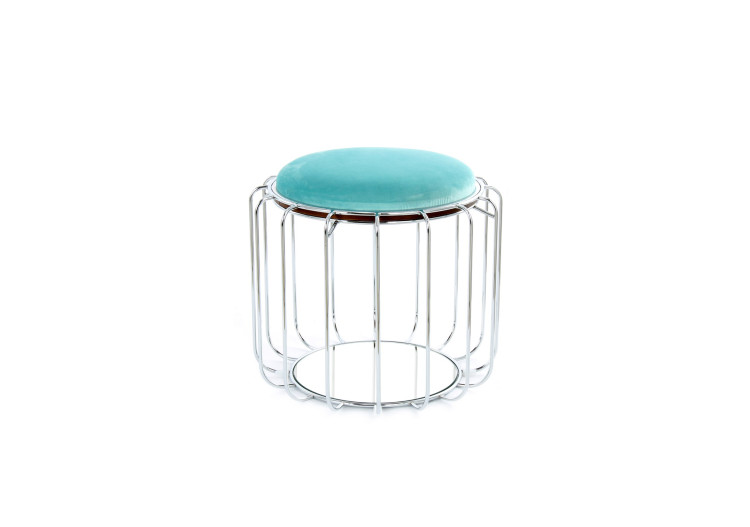 Table d'appoint / Pouf CONFORTABLE - 50 x 45 cm - 5P4QG - Kayoom