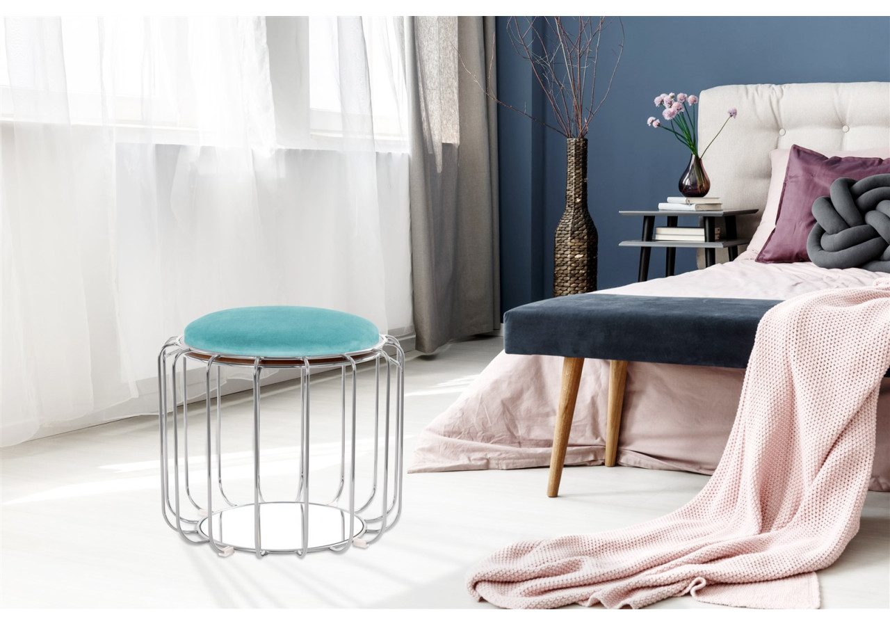 Table d'appoint / Pouf CONFORTABLE - 50 x 45 cm - 5P4QG - Kayoom