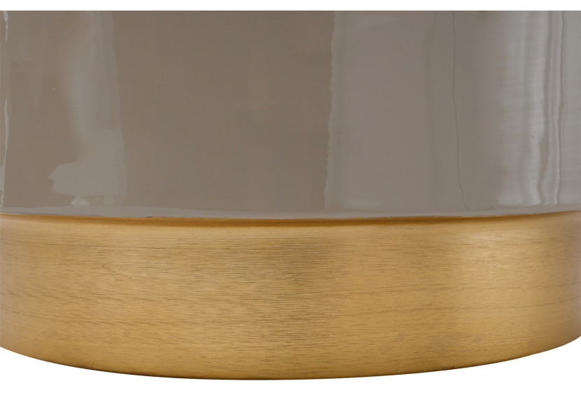 Table d'appoint Art Déco 350 - Métal taupe 35 x 44,5 cm - 6PVR9-TAU - Kayoom Table d'appoint Art Déco 350 - Métal taupe 35 x 44,5 cm - 6PVR9-TAU - Kayoom