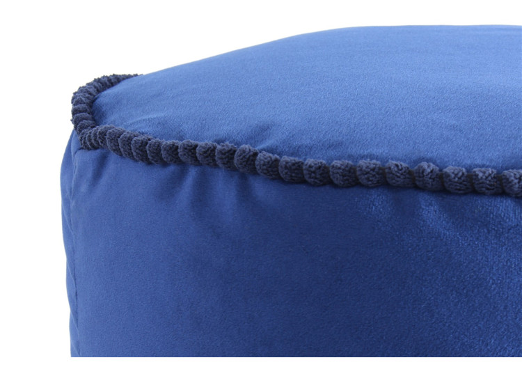 Pouf Taj Mahal 200 - Bleu, Design Oriental 45x38cm - YO9OP - Kayoom 2