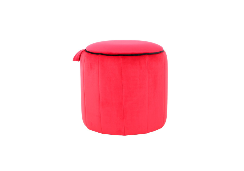 Hocker Reese 100 - Design moderne Rouge 43 x 42 cm - FVTSG - Kayoom Hocker Reese 100 - Design moderne Rouge 43 x 42 cm - FVTSG - Kayoom