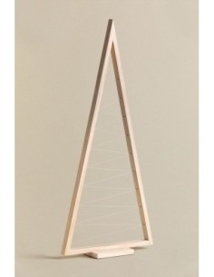 Arbre de Noël en bois de pin Elwood 2