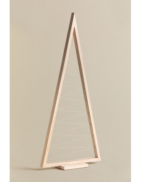 Arbre de Noël en bois de pin Elwood