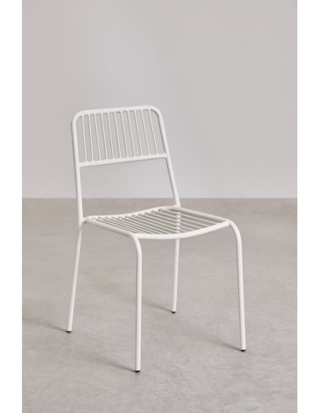 Chaise de salle à manger empilable Elton