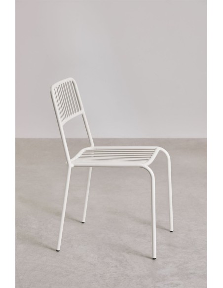 Chaise de salle à manger empilable Elton