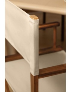 Chaise de réalisateur pliante en bois d'acacia Ridley 2