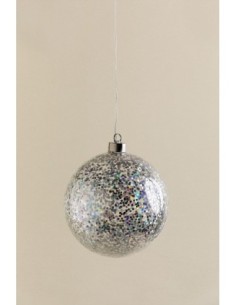 Boule décorative avec lumières LED en verre Ruirik 2