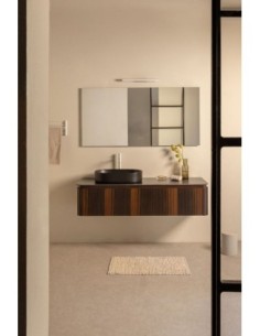 Ensemble de meubles de salle de bain en bois Lavena