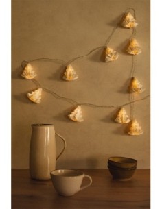 Guirlande décorative de Noël avec lumières LED 2,20 m Abete