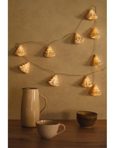 Guirlande décorative de Noël avec lumières LED 2,20 m Abete