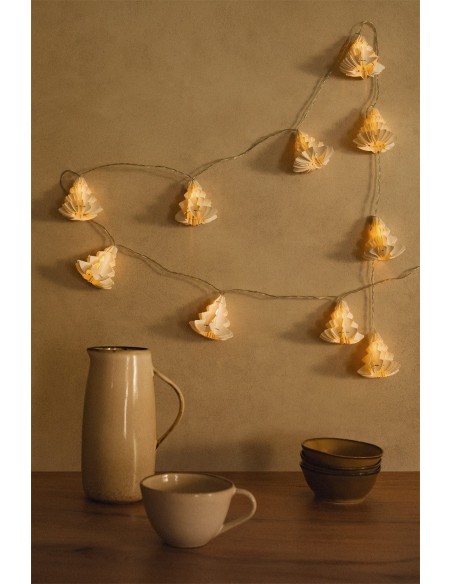 Guirlande décorative de Noël avec lumières LED 2,20 m Abete