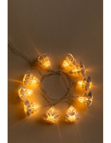 Guirlande décorative de Noël avec lumières LED 2,20 m Abete