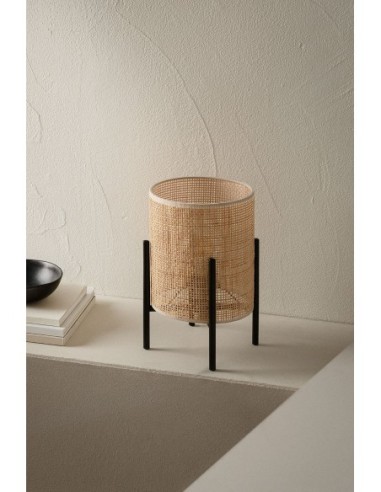 Lampe en Rotin Tubber