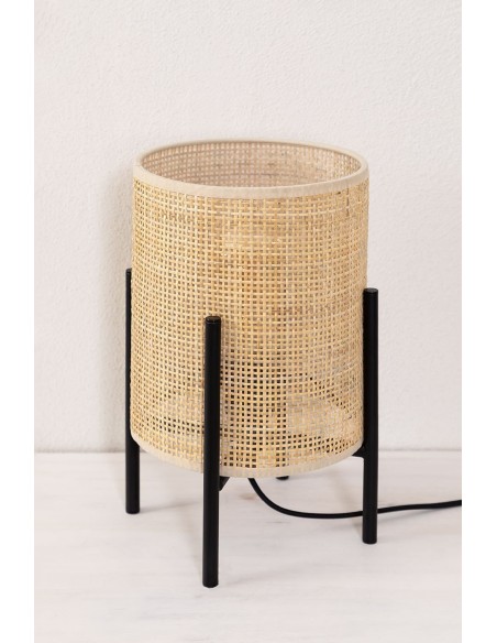 Lampe en Rotin Tubber