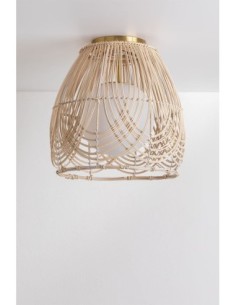 Plafonnier en rotin Tyrona 2