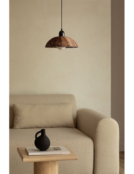 Suspension en rotin Lutyen - Sklum