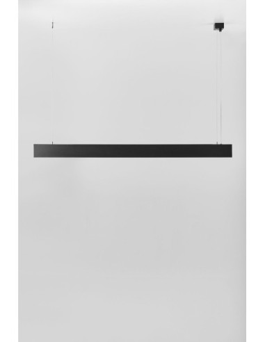 Suspension linéaire LED 120 cm en aluminium Jiva - Sklum